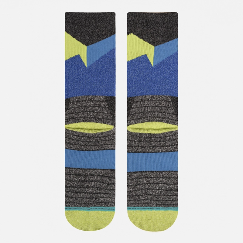 CALCETIN HOMBRE TREKKING WARM SOCKS AZUL MELANGE LIPPI I26 - 3