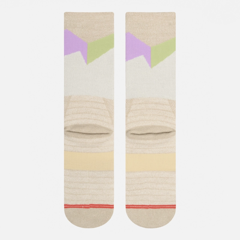 CALCETIN MUJER TREKKING WARM SOCKS BEIGE MELANGE LIPPI I26 - 3