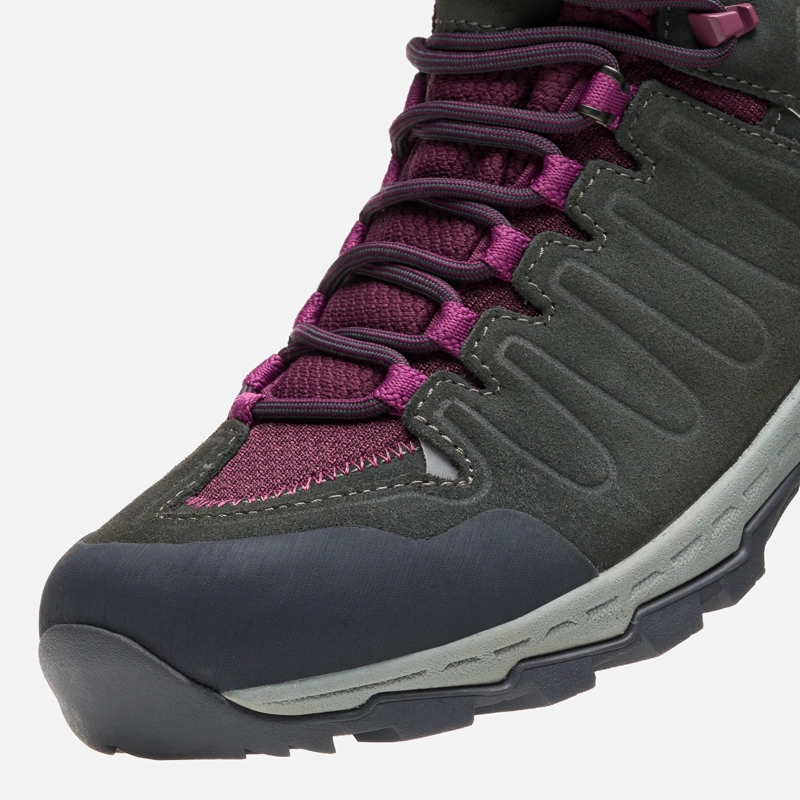 BOTIN MUJER ALL TERRA MID GRIS / MORADO LIPPI I26 - 8
