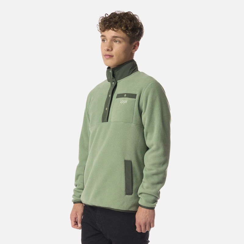 POLAR TEEN BOY COZY THERM-PRO JACKET JADE OSCURO LIPPI I26 - 2