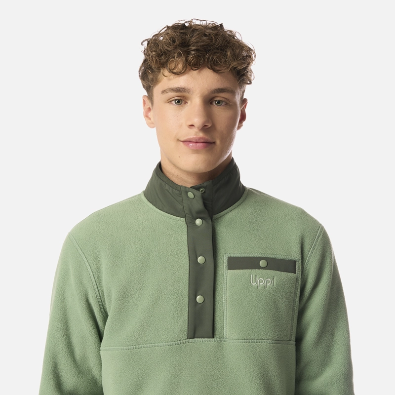 POLAR TEEN BOY COZY THERM-PRO JACKET JADE OSCURO LIPPI I26 - 4