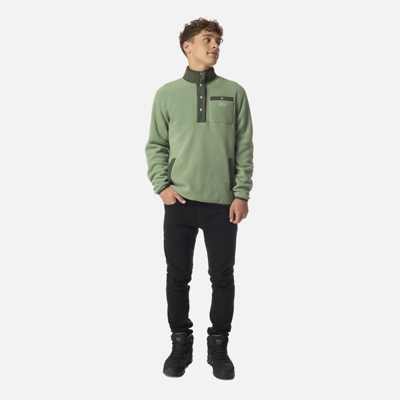 POLAR TEEN BOY COZY THERM-PRO JACKET JADE OSCURO LIPPI I26 - 6