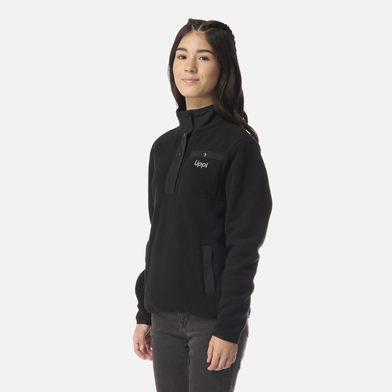 POLAR TEEN GIRL COZY THERM-PRO JACKET NEGRO LIPPI I26 - 2