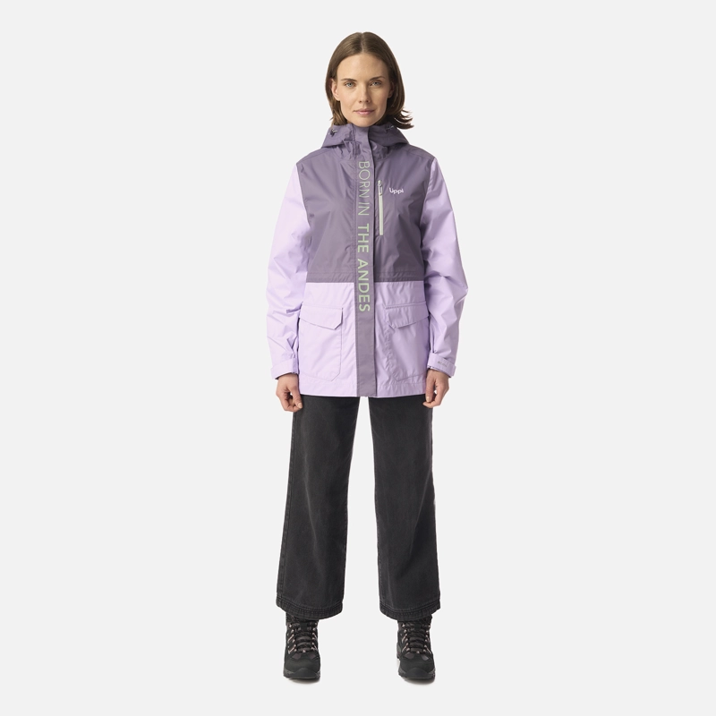 CHAQUETA MUJER STREETWISE B-DRY HOODY JACKET VIOLETA LIPPI I26 - 9