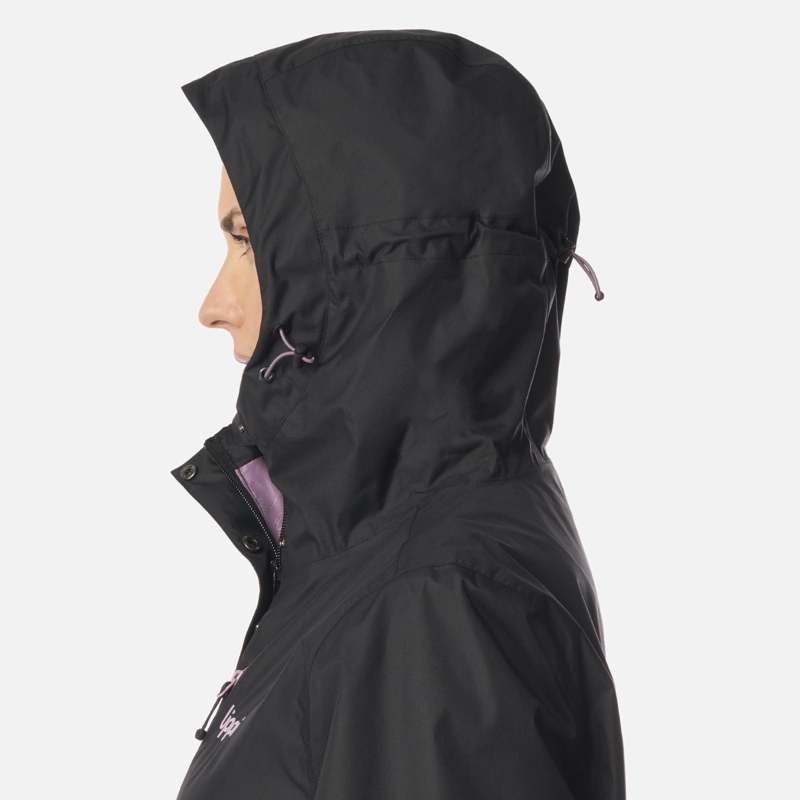 CHAQUETA MUJER STREETWISE B-DRY HOODY JACKET NEGRO LIPPI I26 - 7