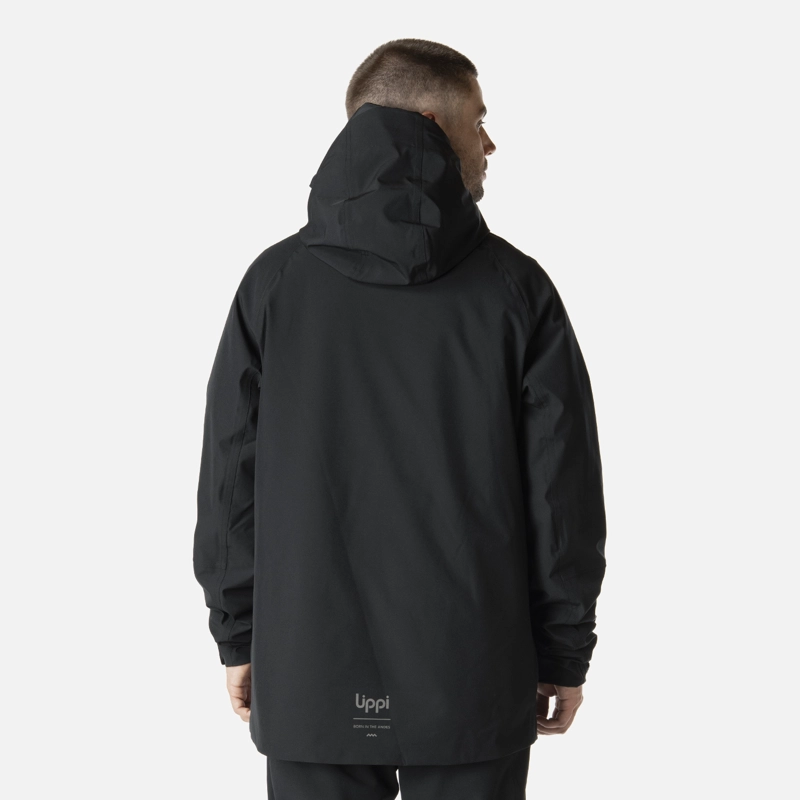 CHAQUETA HOMBRE HICKEN FUSION-3 B-DRY HOODY JACKET NEGRO LIPPI I26 - 3