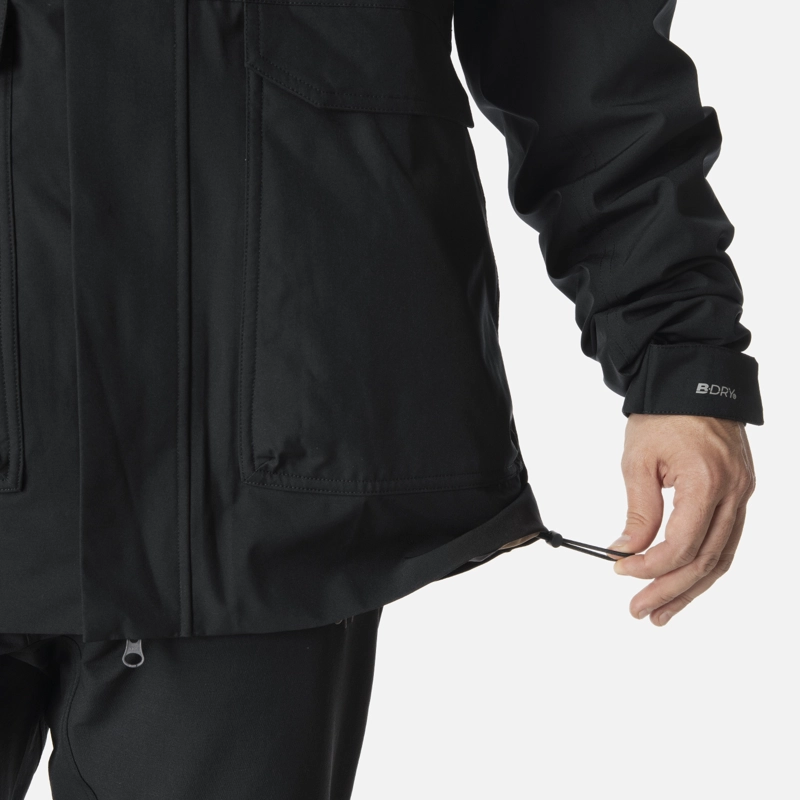 CHAQUETA HOMBRE HICKEN FUSION-3 B-DRY HOODY JACKET NEGRO LIPPI I26 - 6