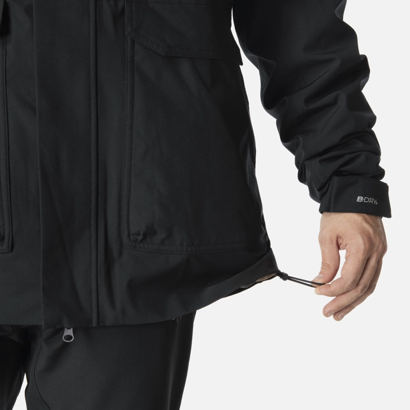 CHAQUETA HOMBRE HICKEN FUSION-3 B-DRY HOODY JACKET NEGRO LIPPI I26 - 6