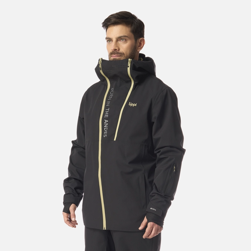 CHAQUETA HOMBRE SKIVENTURE B-DRY HOODY JACKET NEGRO LIPPI I26 - 2