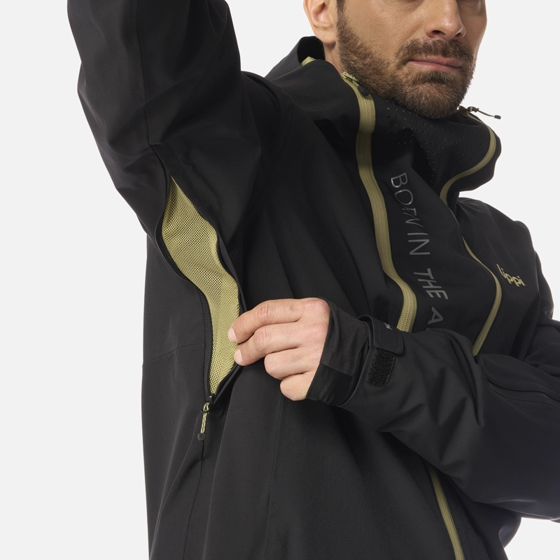 CHAQUETA HOMBRE SKIVENTURE B-DRY HOODY JACKET NEGRO LIPPI I26 - 6