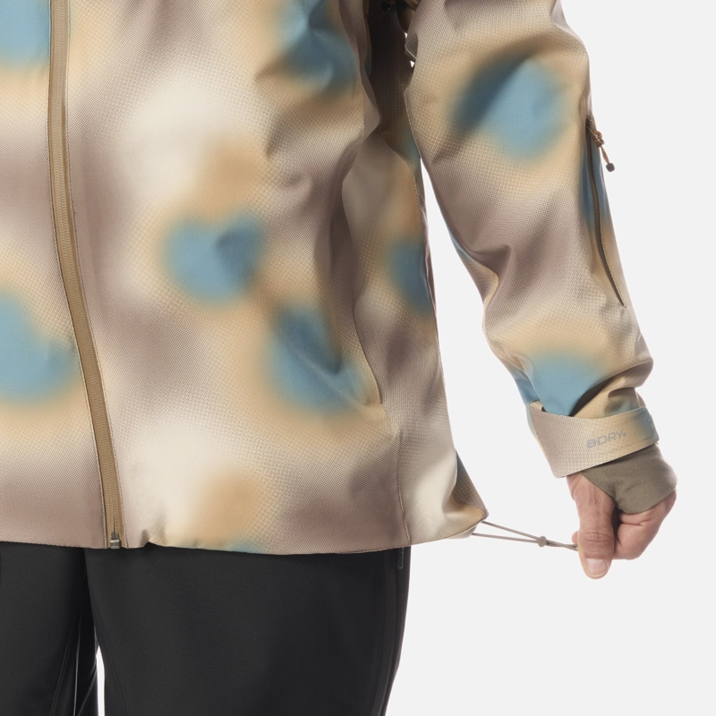 CHAQUETA HOMBRE SKIVENTURE B-DRY HOODY JACKET PRINT CAFE LIPPI I26 - 9