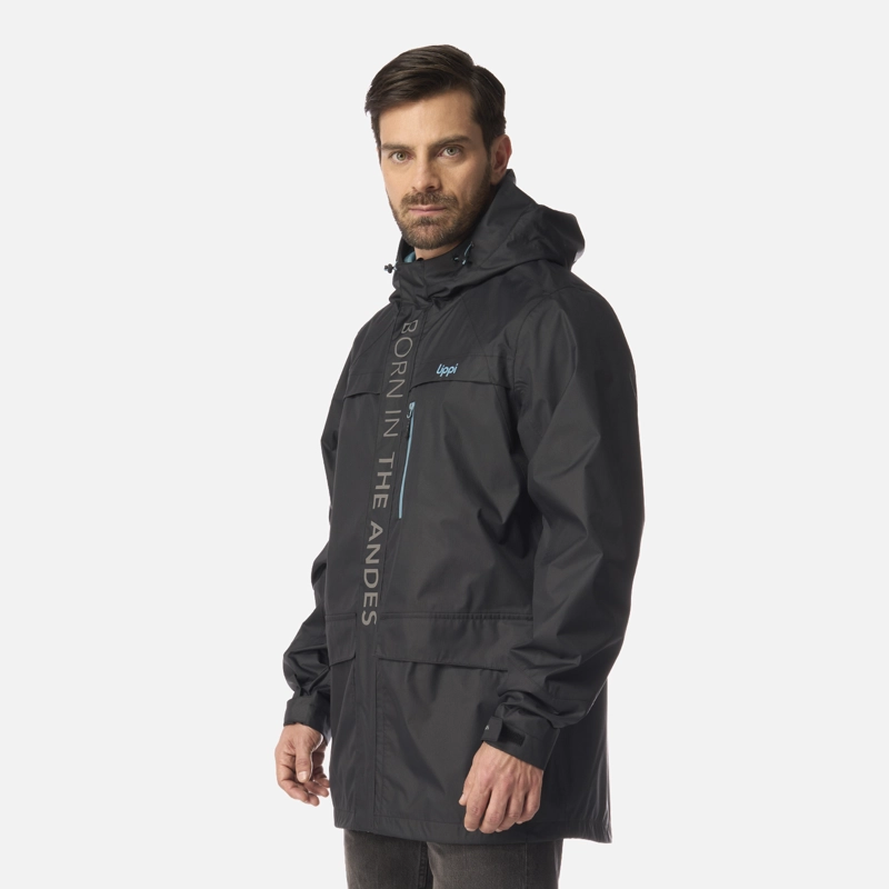 CHAQUETA HOMBRE STREETWISE B-DRY HOODY JACKET NEGRO LIPPI I26 - 2