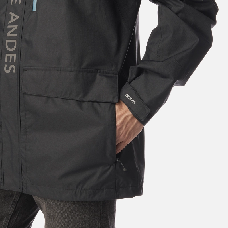 CHAQUETA HOMBRE STREETWISE B-DRY HOODY JACKET NEGRO LIPPI I26 - 6