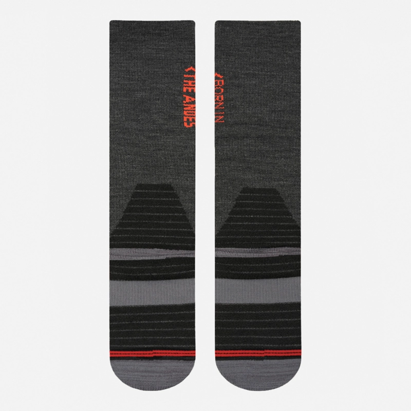 CALCETIN HOMBRE ALL MOUNTAIN SKI SOCKS NEGRO MELANGE LIPPI I26 - 3