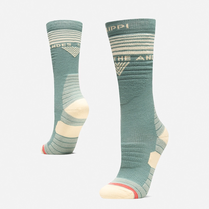 CALCETIN MUJER ALL MOUNTAIN SKI SOCKS JADE MELANGE LIPPI I26 - 1