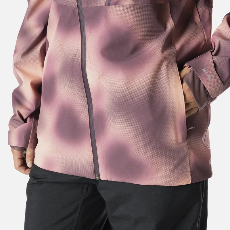 CHAQUETA MUJER SKIVENTURE B-DRY HOODY JACKET PRINT VINO LIPPI I26 - 7