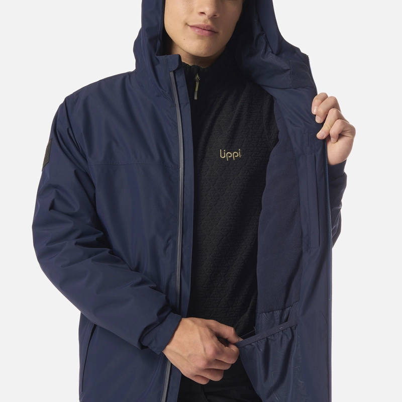 CHAQUETA TEEN BOY COLD PLACE B-DRY HOODY JACKET AZUL MARINO LIPPI - 8
