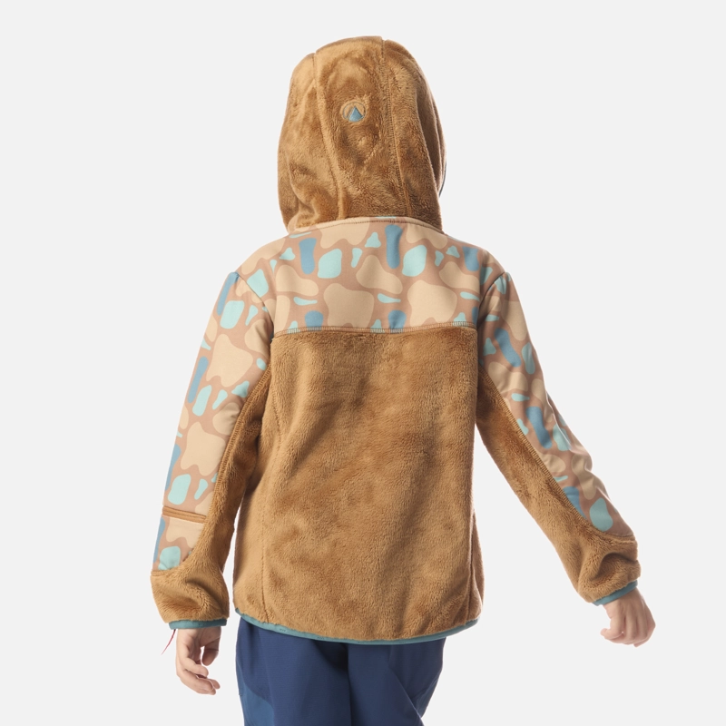 POLAR NIÑO GRILLO THERM-PRO HOODY JACKET CAFE CLARO LIPPI I26 - 3