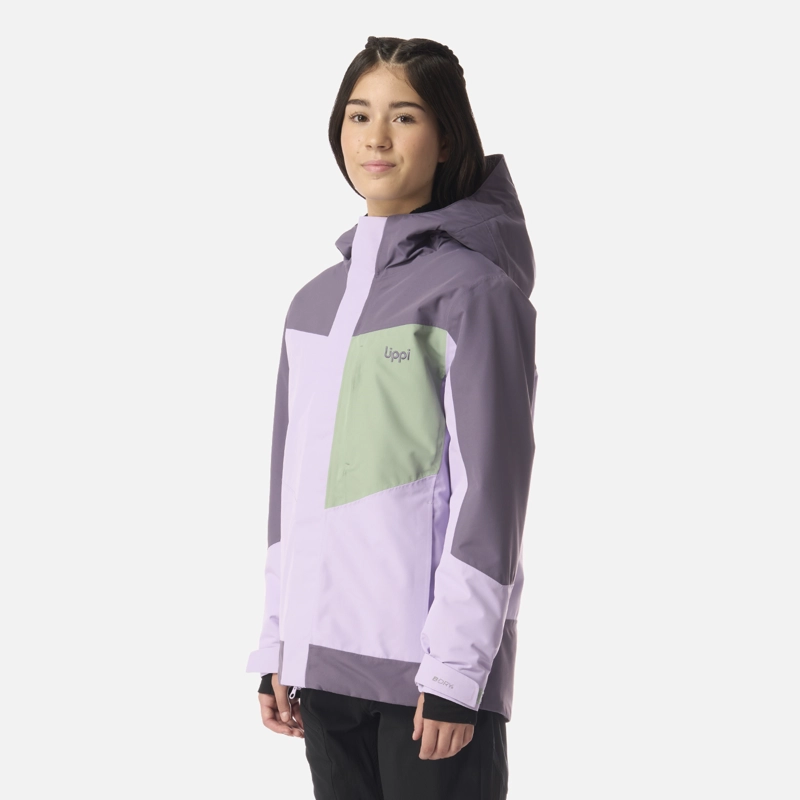 CHAQUETA TEEN GIRL ANDES B-DRY HOODY JACKET LILA LIPPI I26 - 2