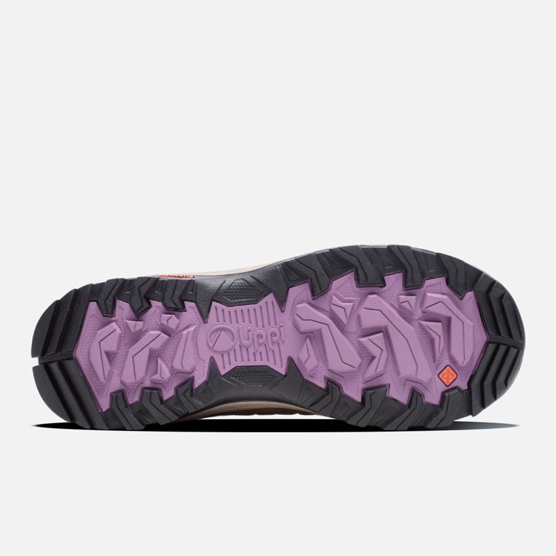 BOTIN MUJER ALL TERRA MID CAFE / MORADO LIPPI I26 - 3