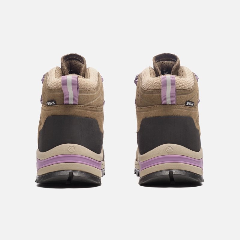 BOTIN MUJER ALL TERRA MID CAFE / MORADO LIPPI I26 - 5