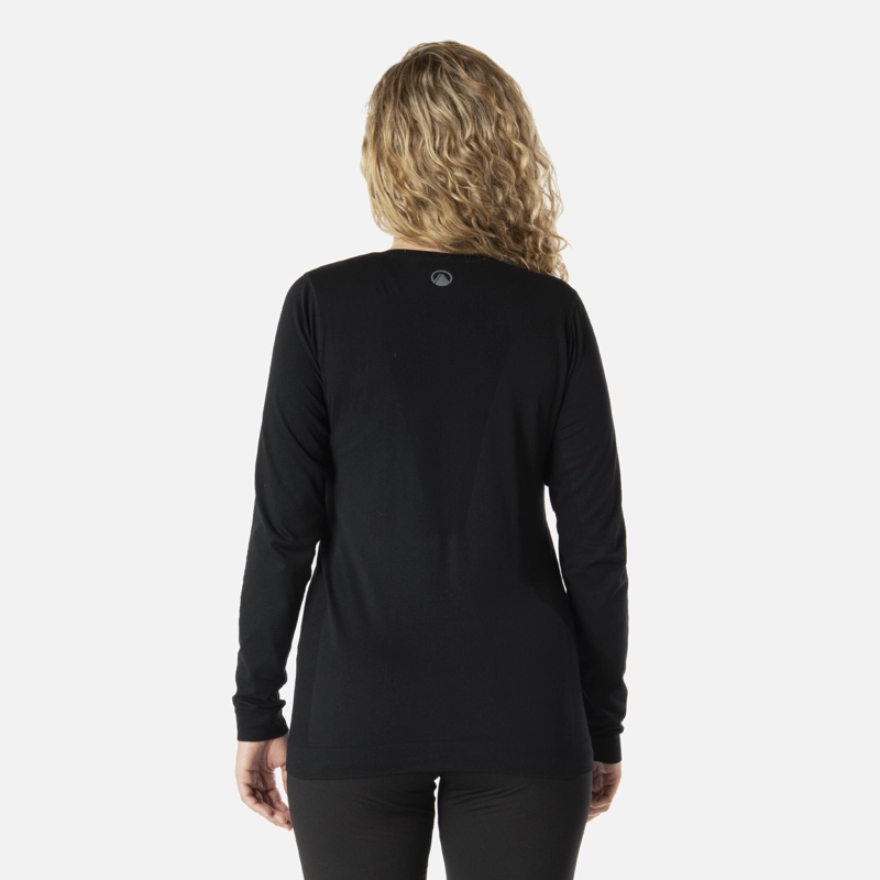 PRIMERA CAPA MUJER SKINTEC ACTIVE LOOSEFIT TOP NEGRO LIPPI I26 - 3