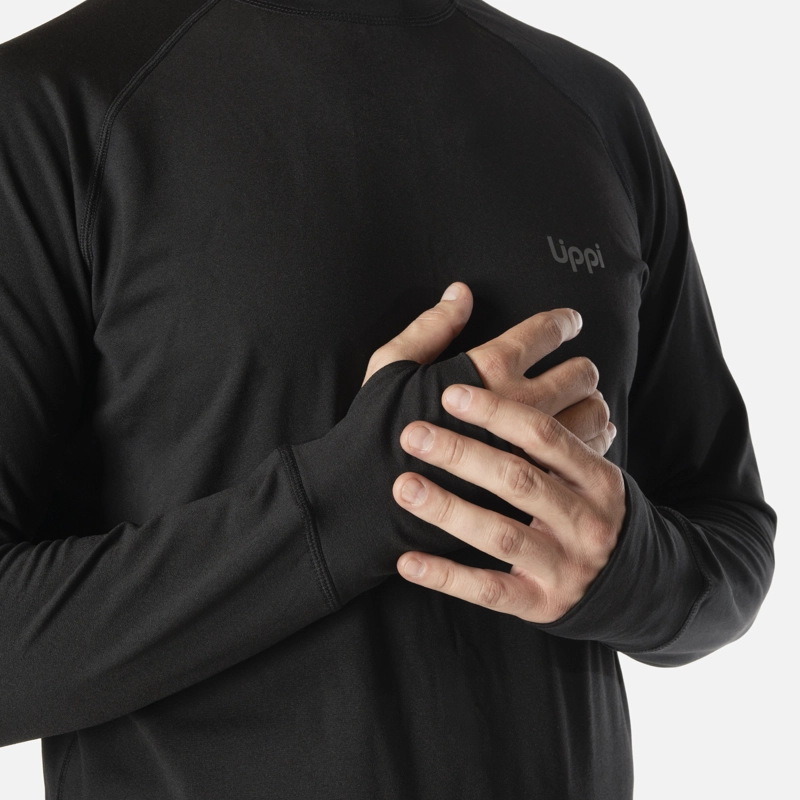 PRIMERA CAPA HOMBRE SKINTEC WARM TOP NEGRO LIPPI I26 - 4