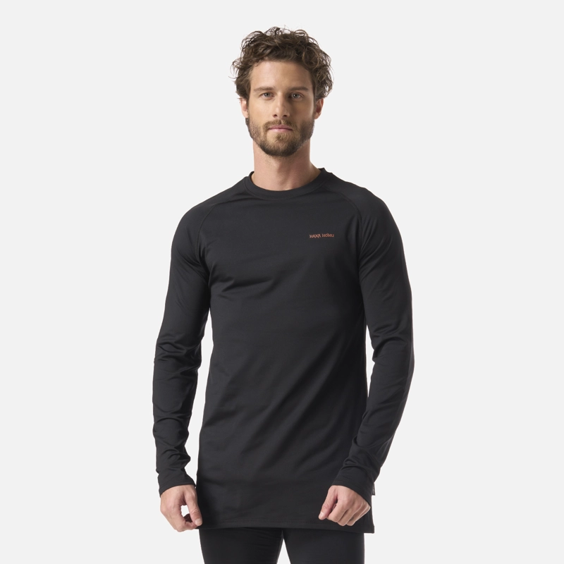 PRIMERA CAPA HOMBRE HUEMUL TOP NEGRO HAKA HONU - 1