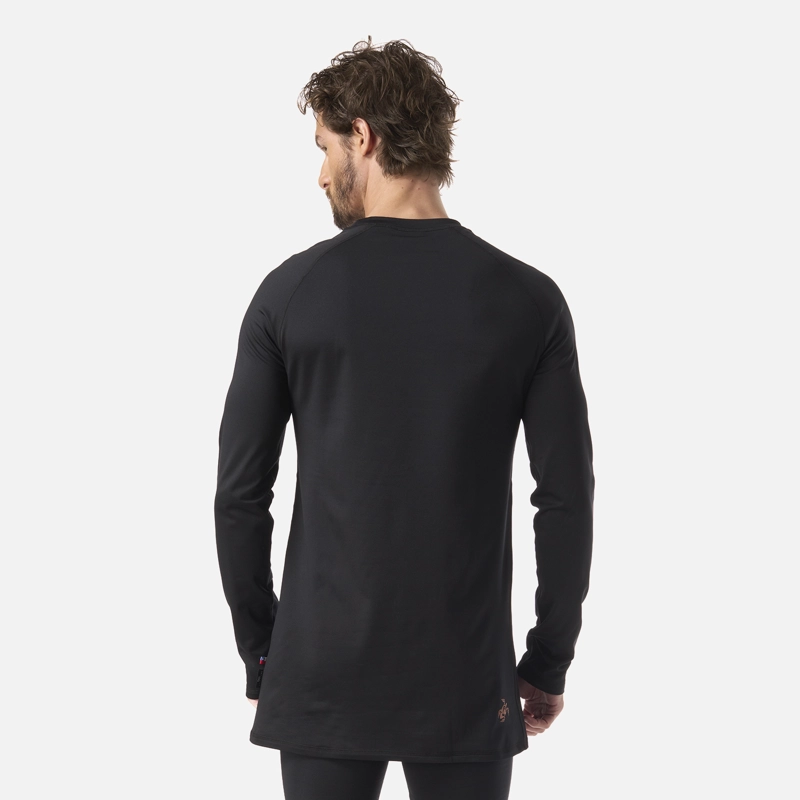 PRIMERA CAPA HOMBRE HUEMUL TOP NEGRO HAKA HONU - 3