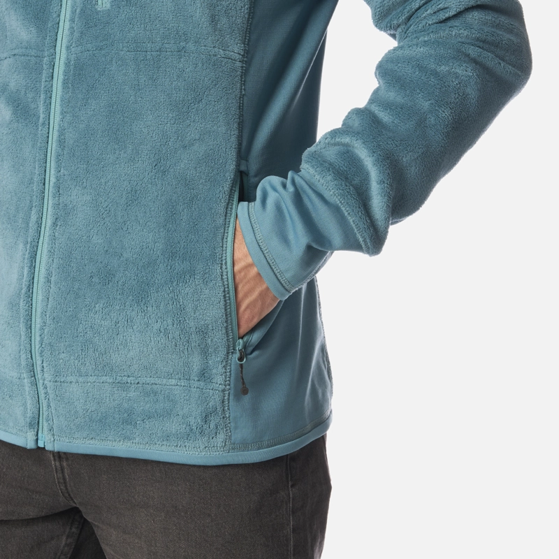POLAR HOMBRE NUMAN SHAGGY-PRO JACKET PETROLEO CLARO LIPPI I26 - 5