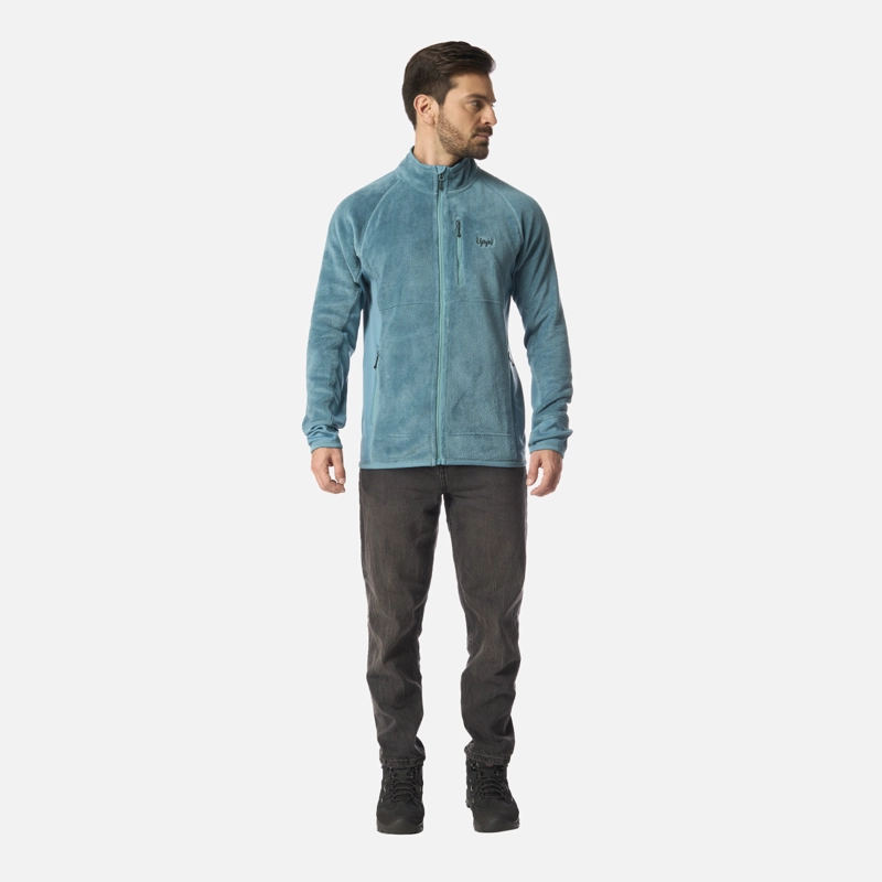 POLAR HOMBRE NUMAN SHAGGY-PRO JACKET PETROLEO CLARO LIPPI I26 - 6