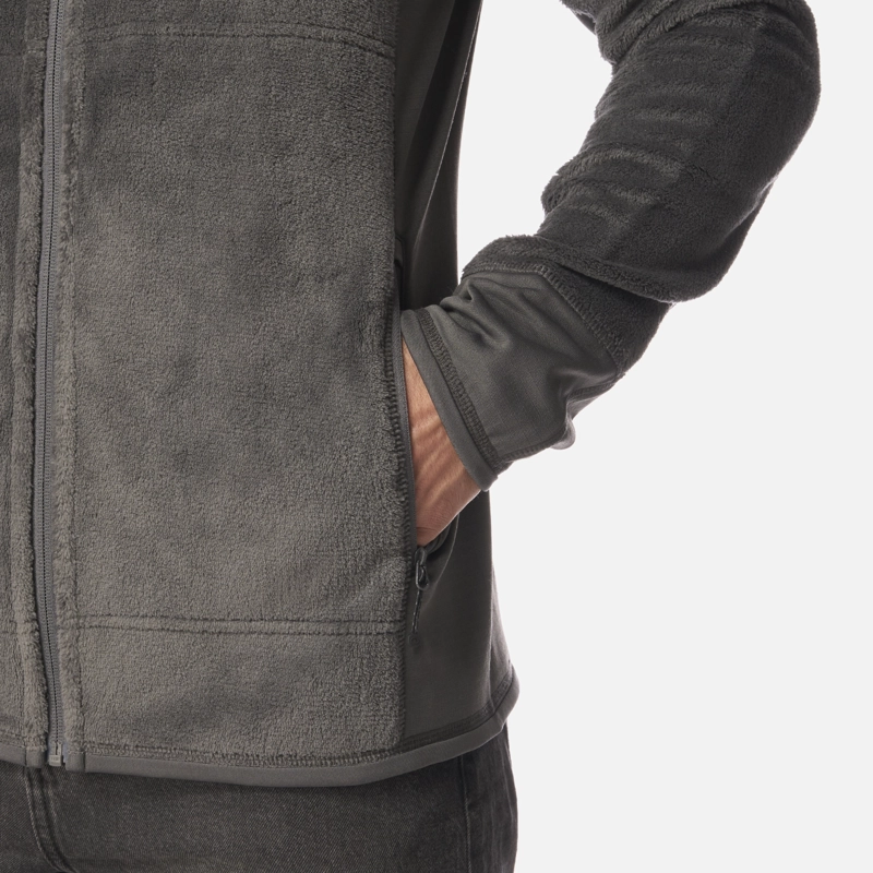 POLAR HOMBRE NUMAN SHAGGY-PRO JACKET GRIS MEDIO LIPPI I26 - 5
