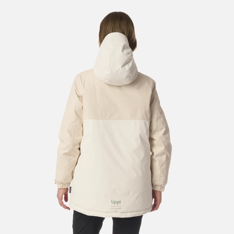 CHAQUETA MUJER GUNTHER B-DRY HOODY JACKET BEIGE LIPPI I26 - 3