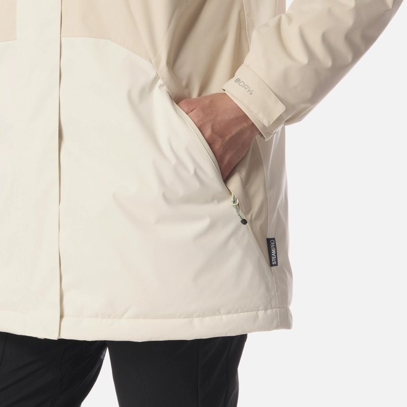 CHAQUETA MUJER GUNTHER B-DRY HOODY JACKET BEIGE LIPPI I26 - 5