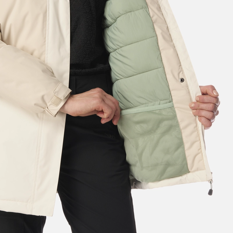 CHAQUETA MUJER GUNTHER B-DRY HOODY JACKET BEIGE LIPPI I26 - 6
