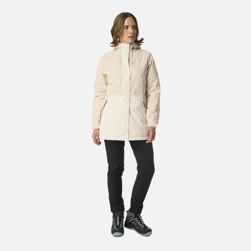 CHAQUETA MUJER GUNTHER B-DRY HOODY JACKET BEIGE LIPPI I26 - 7