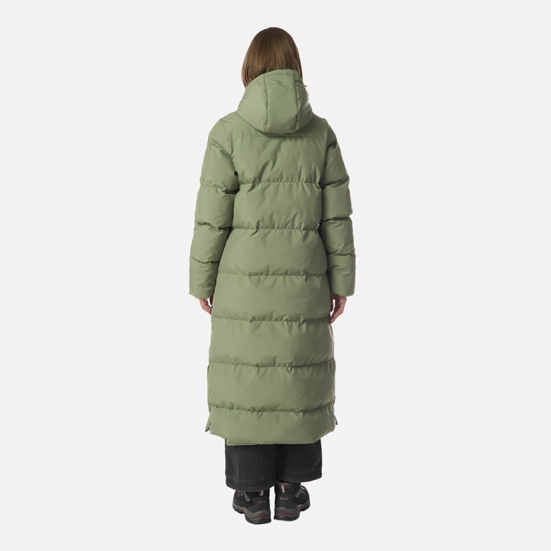 CHAQUETA MUJER LONG AND WARM STEAM-PRO HOODY JACKET JADE OSCURO LIPPI I26 - 3