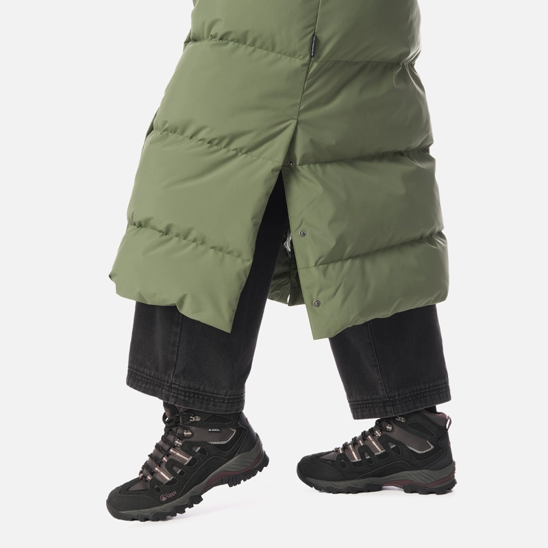 CHAQUETA MUJER LONG AND WARM STEAM-PRO HOODY JACKET JADE OSCURO LIPPI I26 - 6