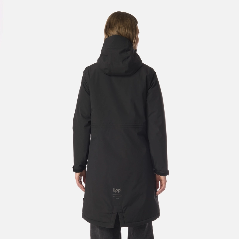 CHAQUETA MUJER MOUNTAINS LIVE B-DRY STEAM-PRO LONG JACKET NEGRO LIPPI I26 - 3