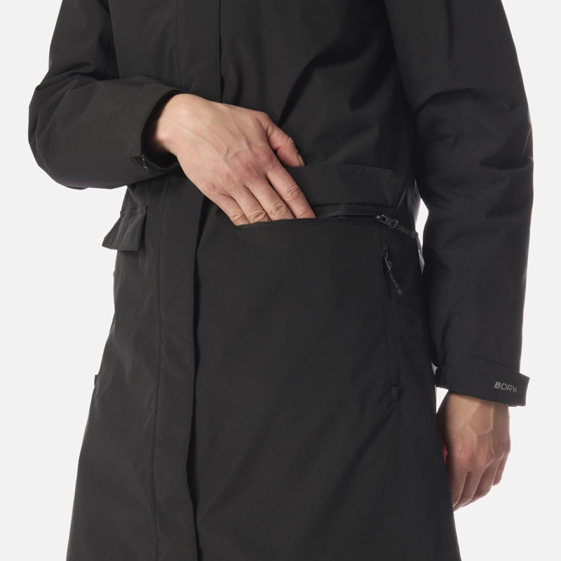 CHAQUETA MUJER MOUNTAINS LIVE B-DRY STEAM-PRO LONG JACKET NEGRO LIPPI I26 - 5