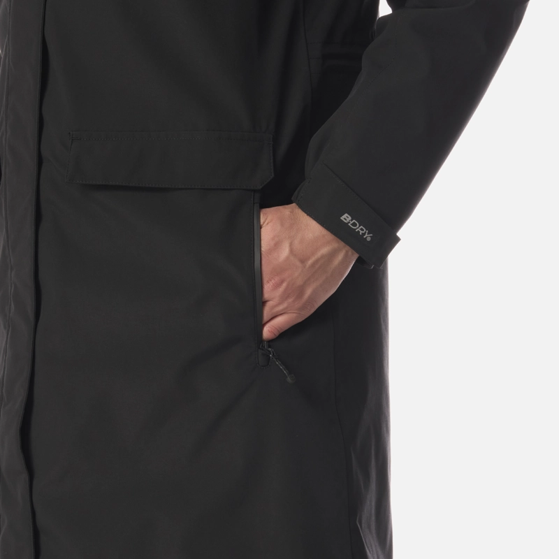 CHAQUETA MUJER MOUNTAINS LIVE B-DRY STEAM-PRO LONG JACKET NEGRO LIPPI I26 - 6