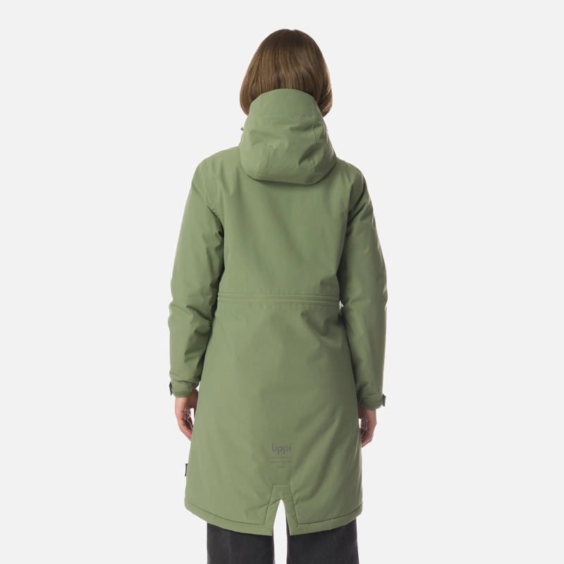 CHAQUETA MUJER MOUNTAINS LIVE B-DRY STEAM-PRO LONG JACKET JADE OSCURO LIPPI I26 - 3