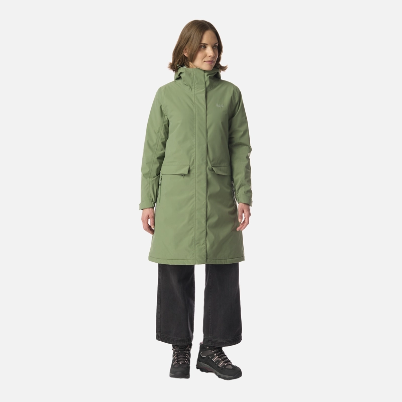 CHAQUETA MUJER MOUNTAINS LIVE B-DRY STEAM-PRO LONG JACKET JADE OSCURO LIPPI I26 - 9