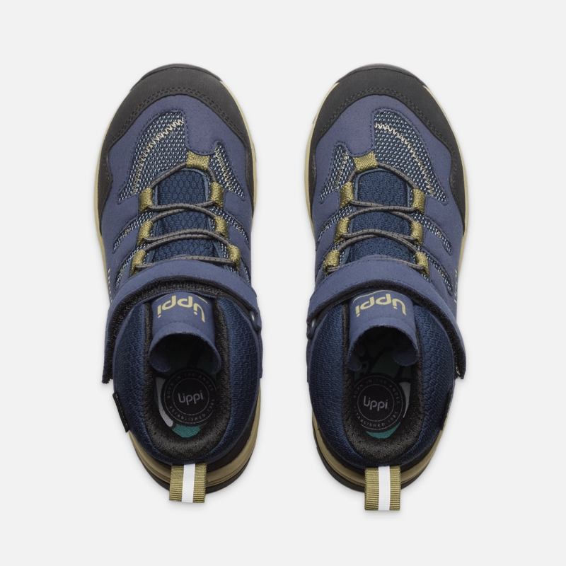 BOTIN NIÑO ALL TERRA MID KIDS AZUL / VERDE LIPPI I26 - 6