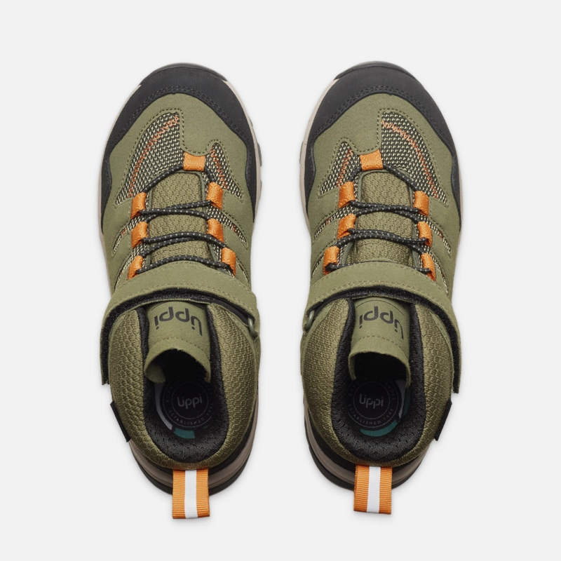 BOTIN NIÑO ALL TERRA MID KIDS VERDE / NARANJO LIPPI I26 - 6