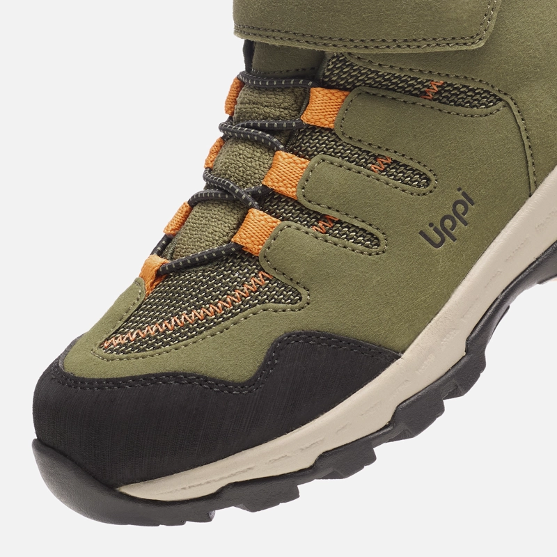 BOTIN NIÑO ALL TERRA MID KIDS VERDE / NARANJO LIPPI I26 - 7