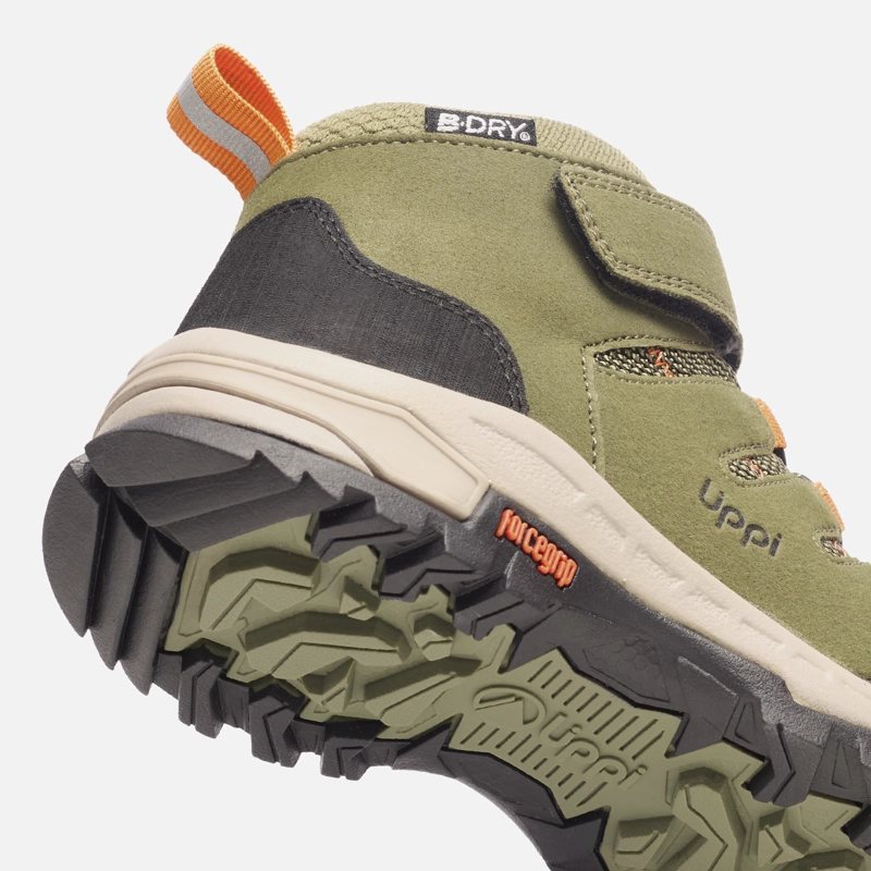 BOTIN NIÑO ALL TERRA MID KIDS VERDE / NARANJO LIPPI I26 - 8