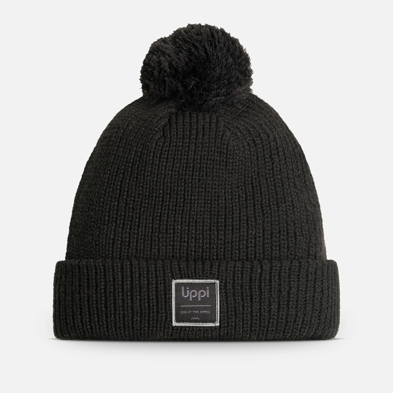 GORRO UNISEX FLY LINE POM BLEND-PRO BEANIE NEGRO LIPPI I26 - 1