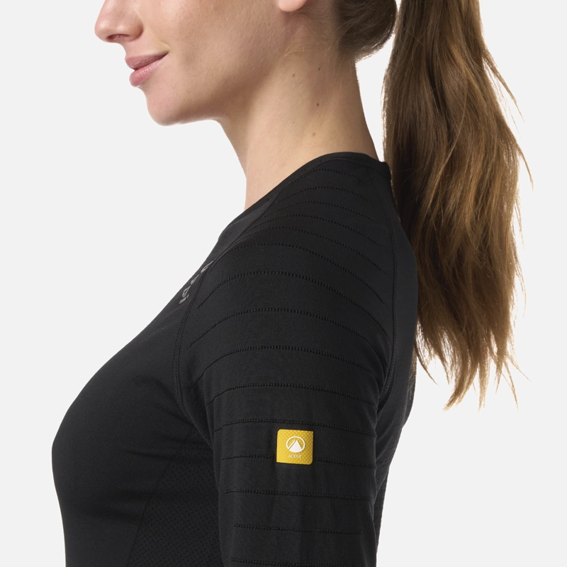 PRIMERA CAPA MUJER SKINTEC ACTIVE WARM TOP NEGRO LIPPI I26 - 5