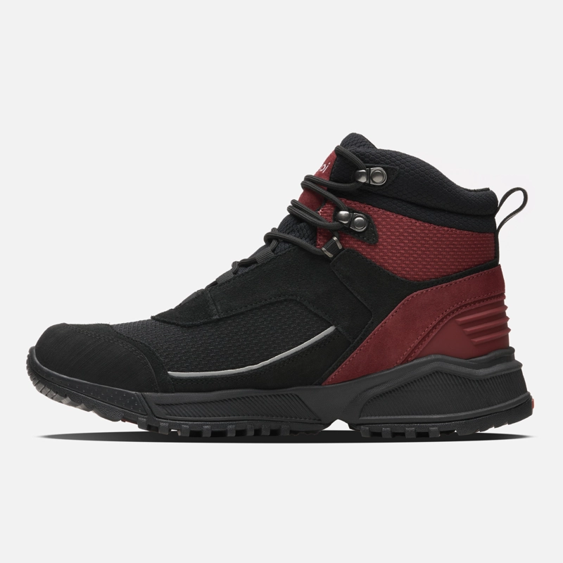 BOTIN MUJER HILL HIKER VINO / NEGRO LIPPI I26 - 2